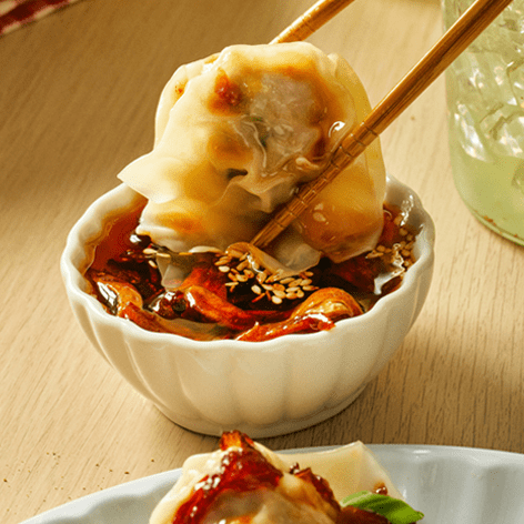 Drown Chili Crisp Dumplings