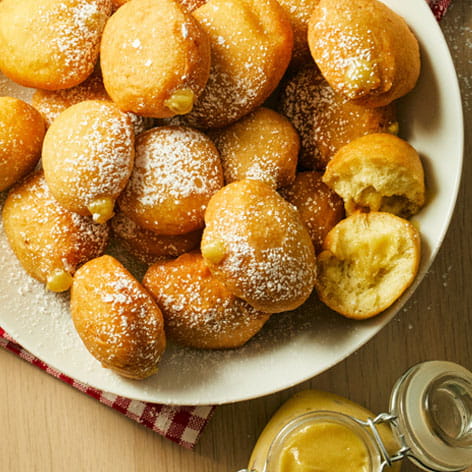 Pandan Kaya Doughnut