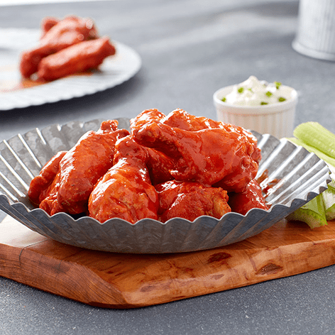 Franks RedHot Original and Old Bay Buffalo Wings