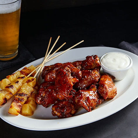 Island Honey Garlic Grilled Wings