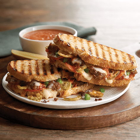 Sausage Pizza Panini