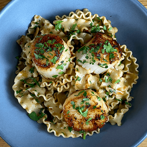 RedHot Scallop Scampi