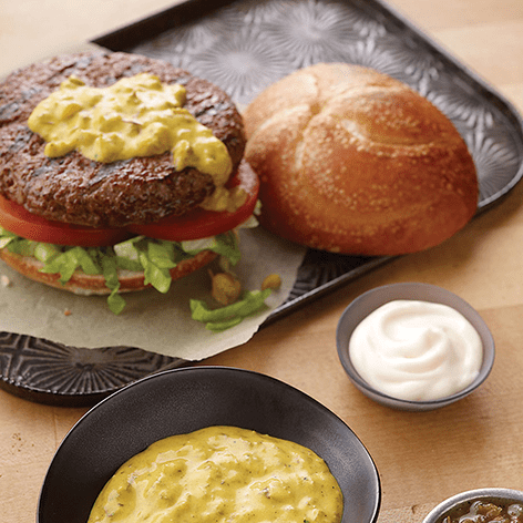 Roasted Green Chili Burger