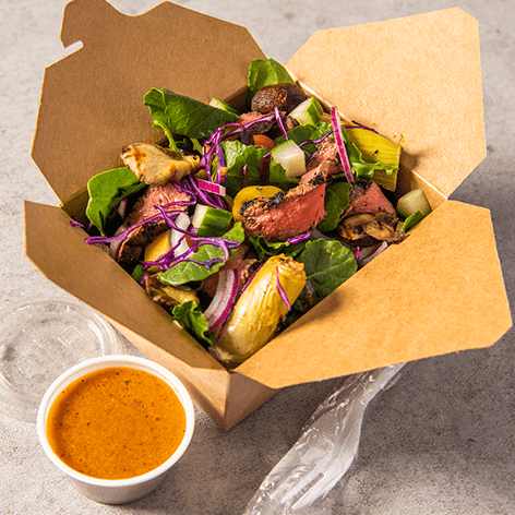Sherry Dijon Steak Salad