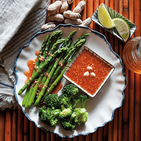 Toasted Nut Sriracha Vinaigrette