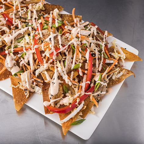 Korean BBQ Wontonchos