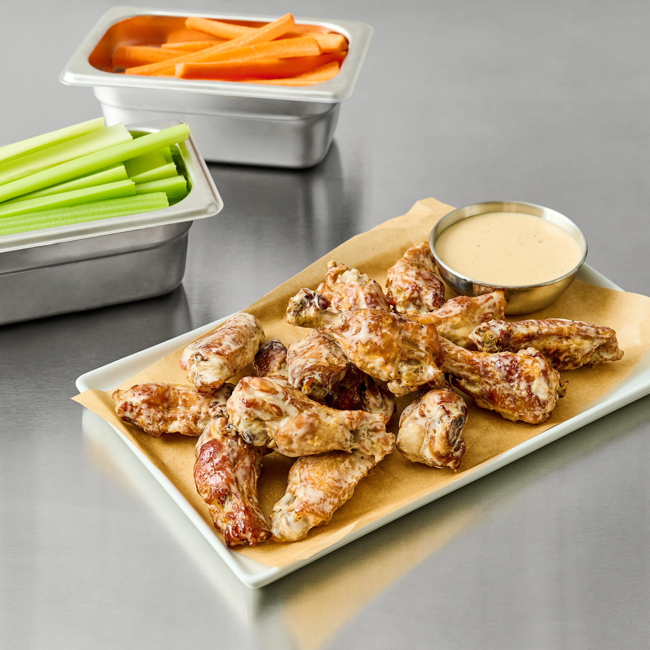 Alabama White Smoked Wings 