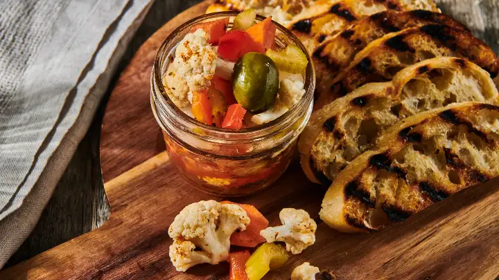 fiery habanero giardiniera