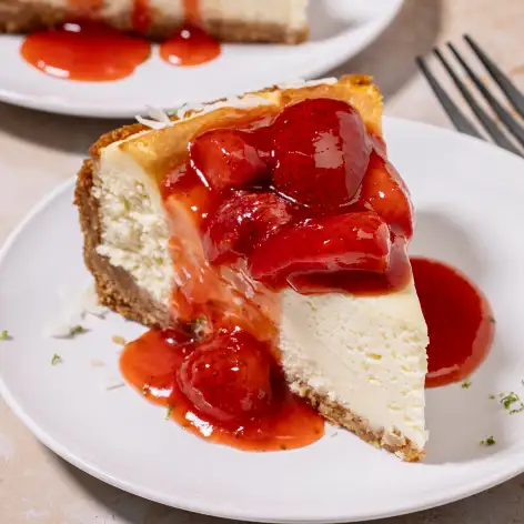 Mango Habanero Strawberry Cheesecake