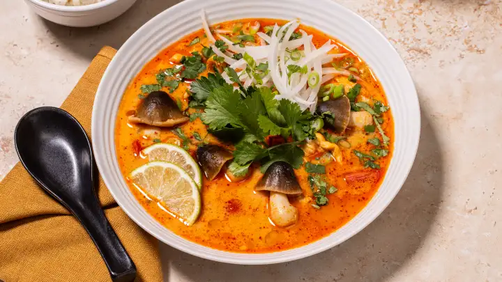 Sweet and Spicy Tom Kha Gai